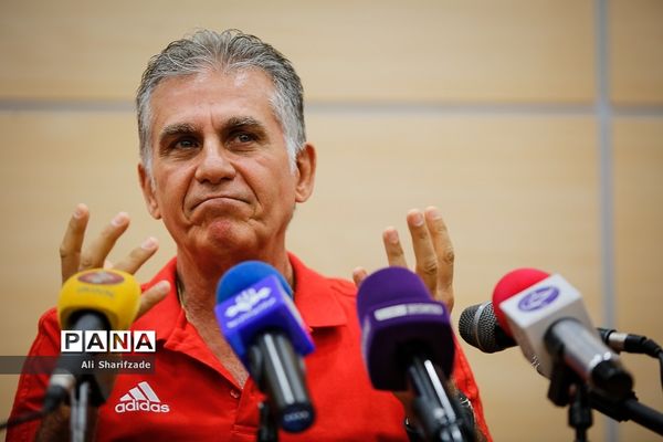 نشست خبری سرمربی تیم ملی فوتبال ایران