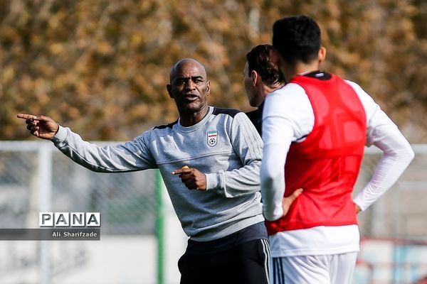 تمرین تیم ملی فوتبال ایران