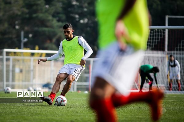 تمرین تیم ملی فوتبال ایران