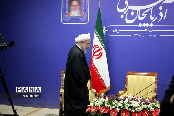 نشست خبری ریس جمهوری با خبرنگاران استان آذربایجان غربی