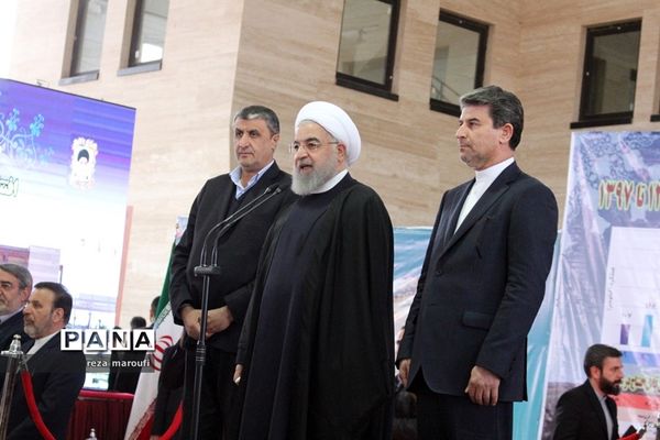 افتتاح طرح های عمرانی استان آذربایجان غربی