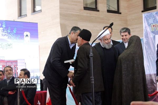 افتتاح طرح های عمرانی استان آذربایجان غربی