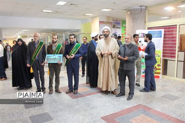 دیدار خادمان مسجد مقدس جمکران قم از بیماران بیمارستان شهدای خلیج فارس بوشهر
