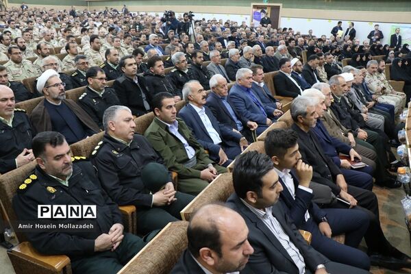 تکریم و معارفه فرمانده انتظامی آذربایجان غربی