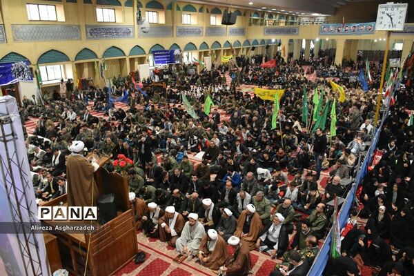 اجتماع بزرگ بسیجیان در بابلسر