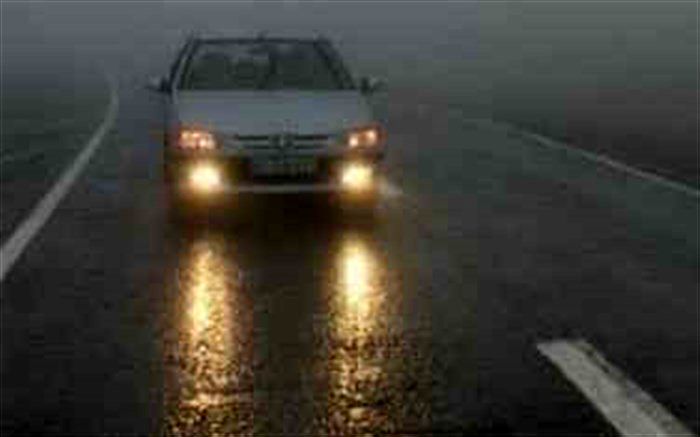 مه‌گرفتگی در محورهای مواصلاتی ۷ استان