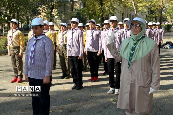 اردوی آموزشی قطب یک پیشتازان  شهرستان‌های استان تهران در شهرری