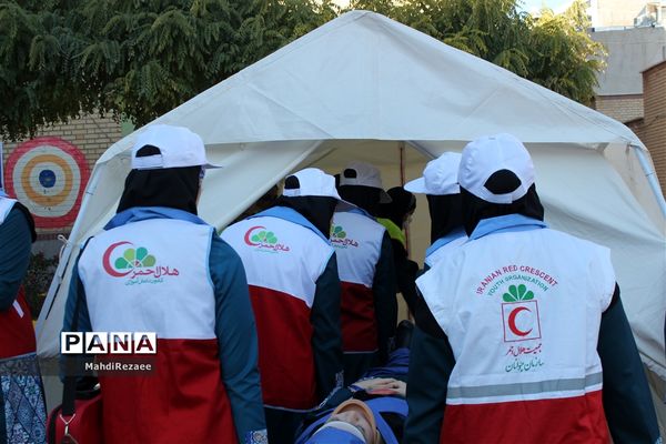 بیستمین مانور کشوری زلزله در استان البرز