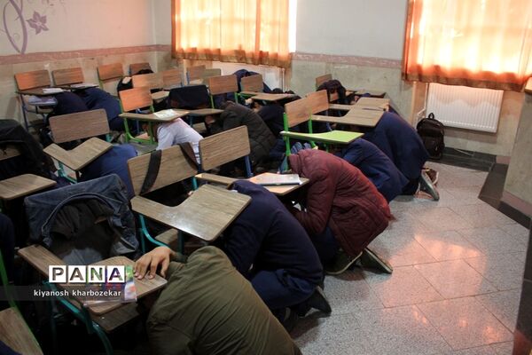 بیستمین مانور سراسری زلزله در ارومیه