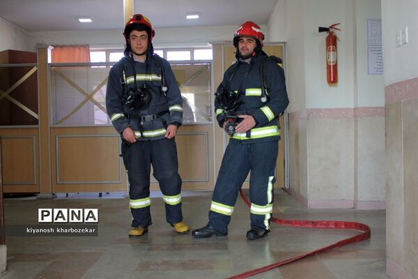 بیستمین مانور سراسری زلزله در ارومیه