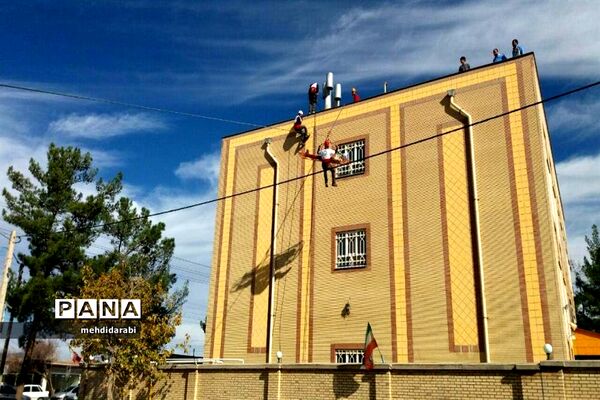 بیستمین  مانور سراسری زلزله درشهرستان فردوس