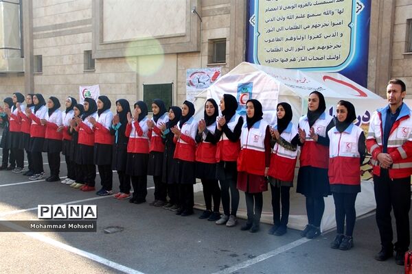 بیستمین مانورسراسری زلزله و ایمنی در ناحیه یک ری