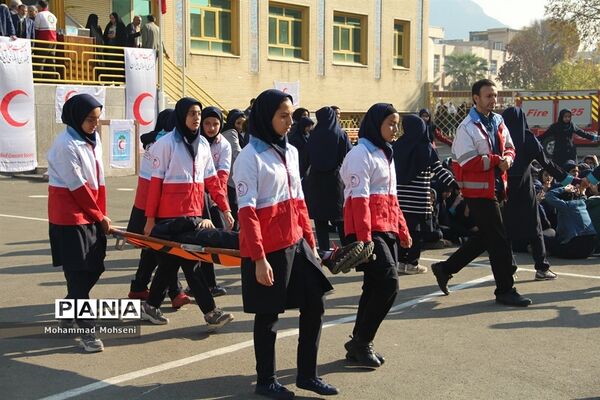 بیستمین مانورسراسری زلزله و ایمنی در ناحیه یک ری