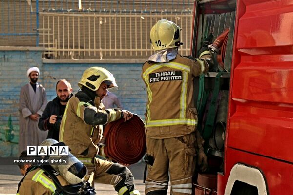 بیستمین مانور سراسری زلزله در پایتخت