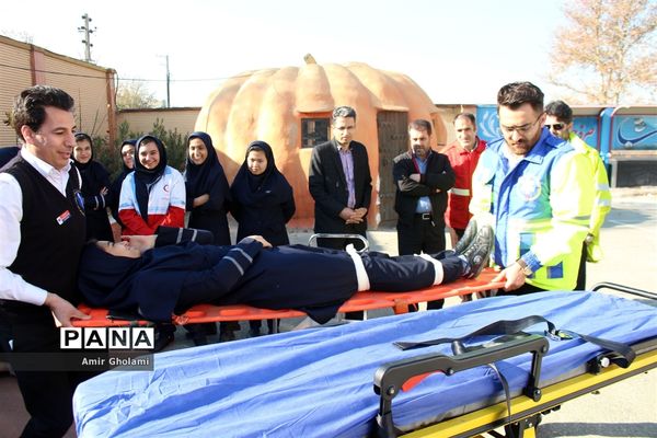 بیستمین مانورسراسری زلزله و ایمنی در چهاردانگه