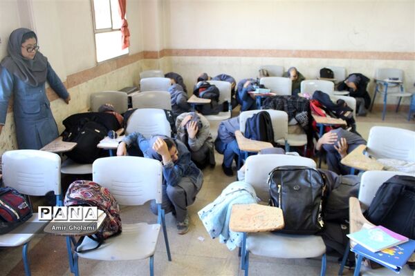 بیستمین مانورسراسری زلزله و ایمنی در چهاردانگه