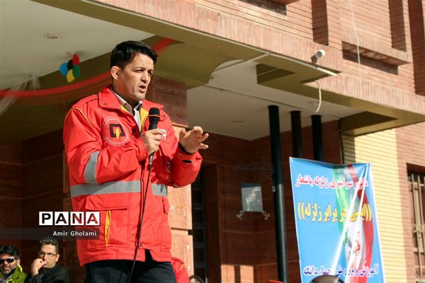 بیستمین مانورسراسری زلزله و ایمنی در چهاردانگه