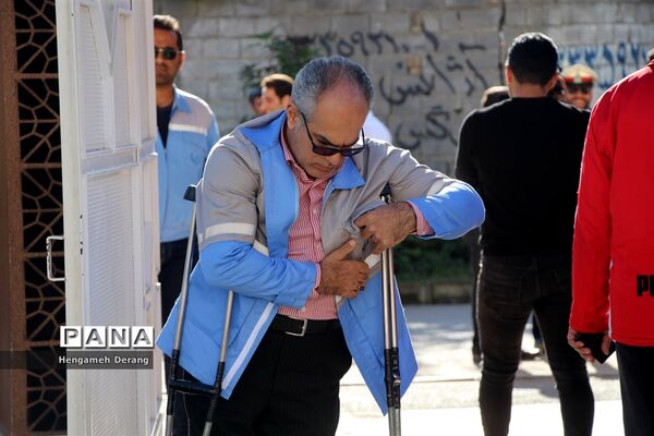 مانور زلزله و ایمنی در دبیرستان مهندس پروین شهرستان ساری