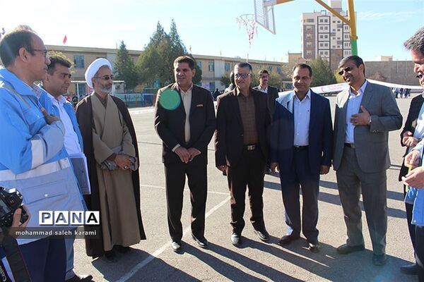 مانورسراسری زلزله و ایمنی مدارس در کرمان