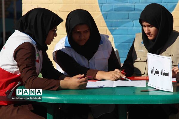 بیستمین مانور سراسری زلزله قم