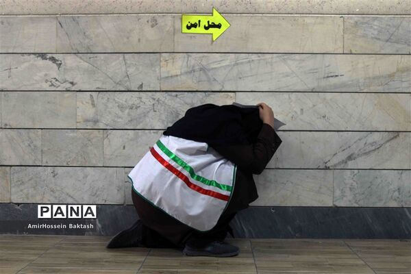 بیستمین مانور سراسری زلزله قم