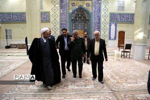 دیدار رئیس سازمان بسیج مستضعفین با علما و مراجع تقلید در قم