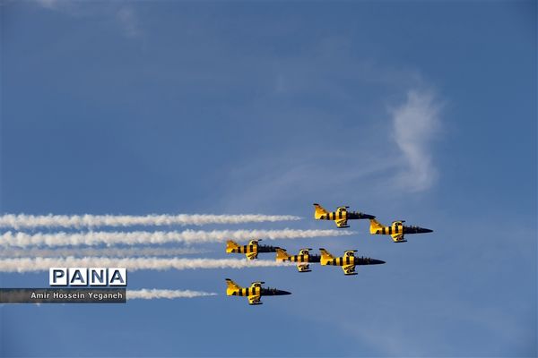 نمایش هوایی نهمین نمایشگاه بین‌المللی حمل‌ونقل هوایی در کیش