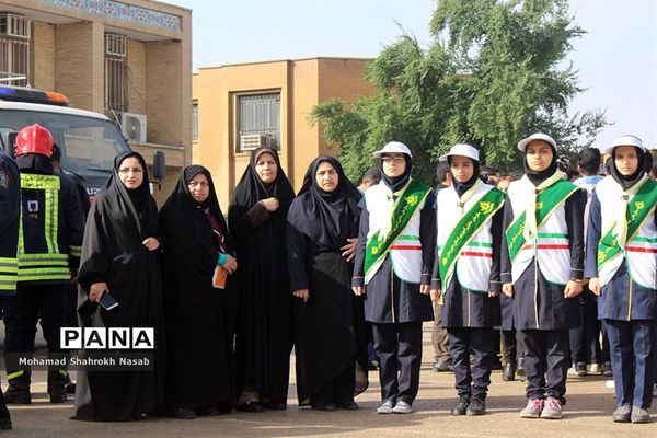 بیستمین مانور سراسری زلزله در اهواز