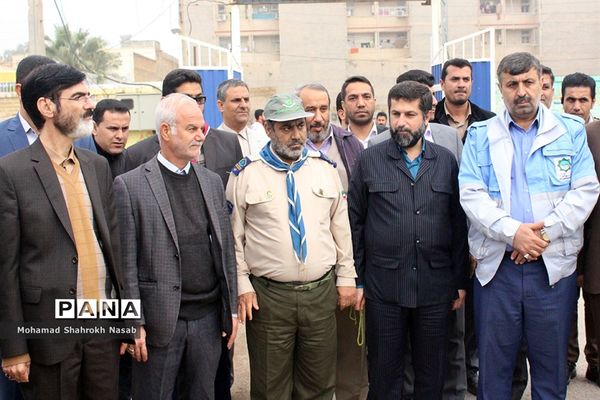 بیستمین مانور سراسری زلزله در اهواز