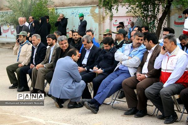 بیستمین مانور سراسری زلزله در اهواز
