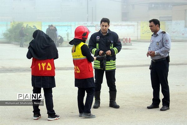 بیستمین مانور سراسری زلزله در اهواز