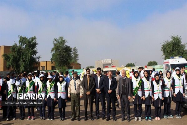 بیستمین مانور سراسری زلزله در اهواز