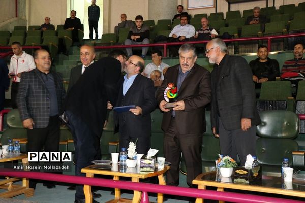 آئین افتتاحیه رقابت های بین المللی کشتی «جام شاهد»