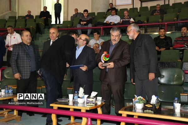 آئین افتتاحیه رقابت های بین المللی کشتی «جام شاهد»