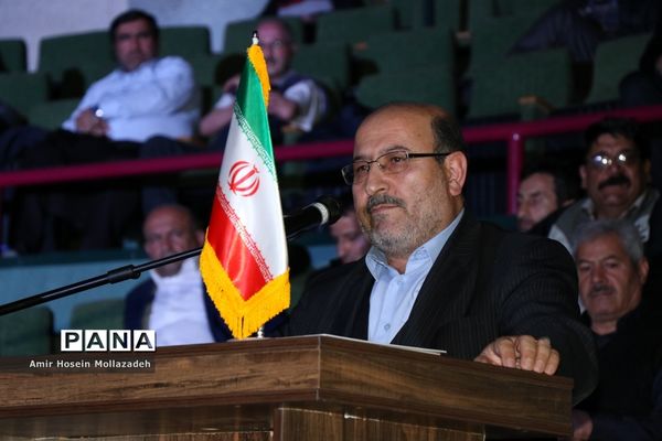 آئین افتتاحیه رقابت های بین المللی کشتی «جام شاهد»