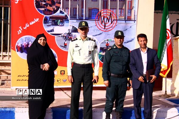 بیستمین مانور زلزله و ایمنی در مدارس استان بوشهر - ۱