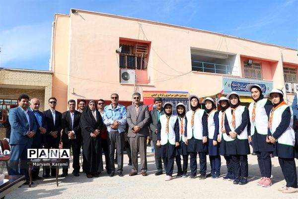 بیستمین مانور زلزله و ایمنی در مدارس استان بوشهر - ۱