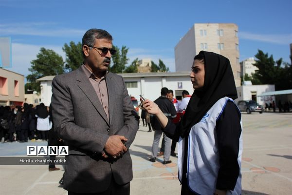 بیستمین مانور زلزله و ایمنی  در مدارس استان بوشهر-۲