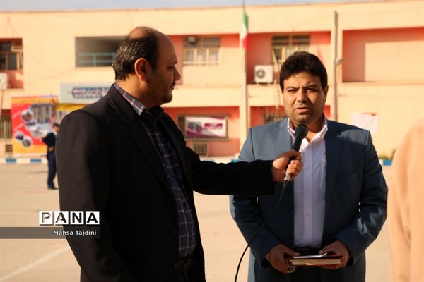 بیستمین مانور زلزله و ایمنی  در مدارس استان بوشهر-۲