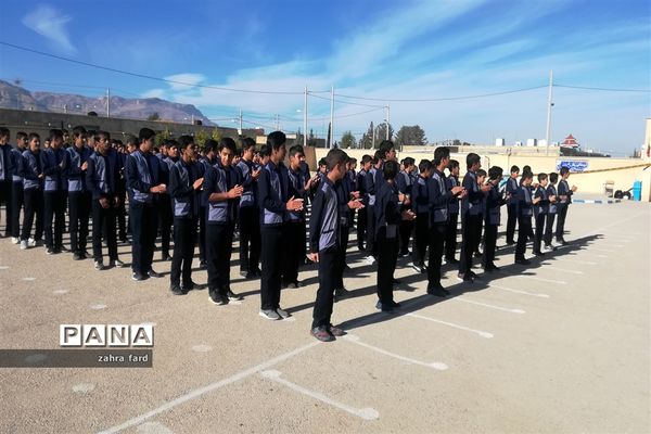 برگزاری بیستمین مانور زلزله و ایمنی در مدارس نی ریز