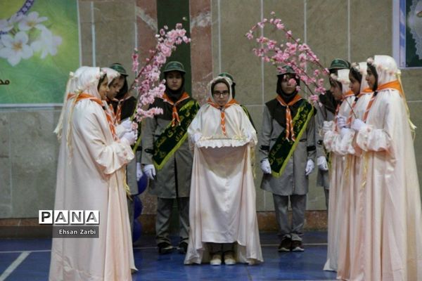 مراسم تحلیف مربیان و یاور مربیان پیشتاز سازمان دانش‌آموزی تربت جام