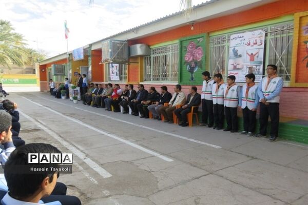 بیستمین مانور سراسری زلزله و ایمنی مدارس در شهرستان طبس
