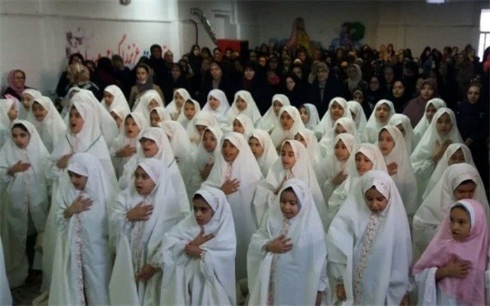 برگزاری آئین یاوران نماز در دبستان ام البنین(س)شهریار