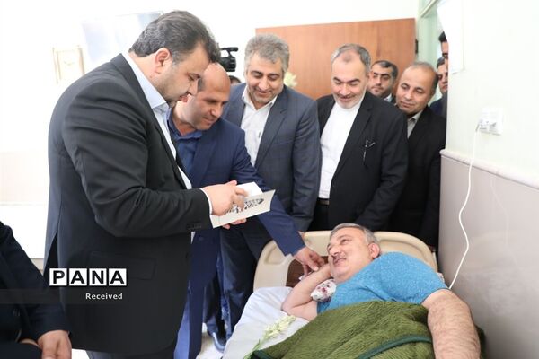 دیدار استاندار جدید مازندران با جمعی از جانبازان