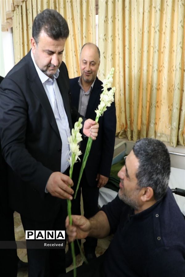 دیدار استاندار جدید مازندران با جمعی از جانبازان