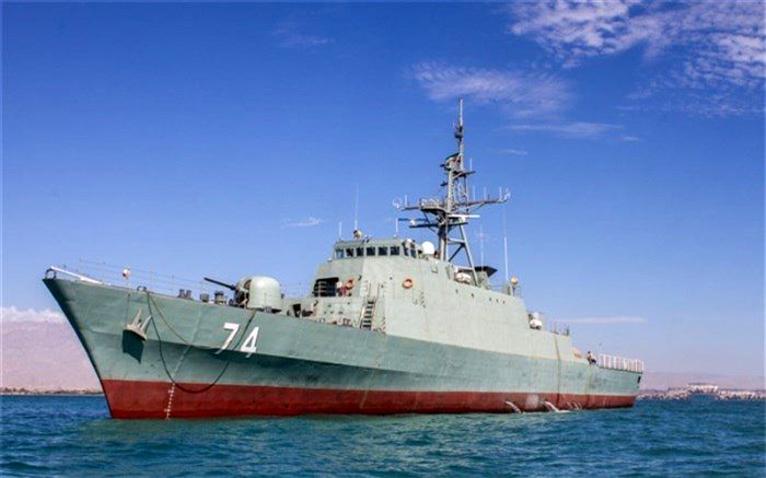 ناوشکن سهند به ناوگان نیروی دریایی ارتش ملحق شد