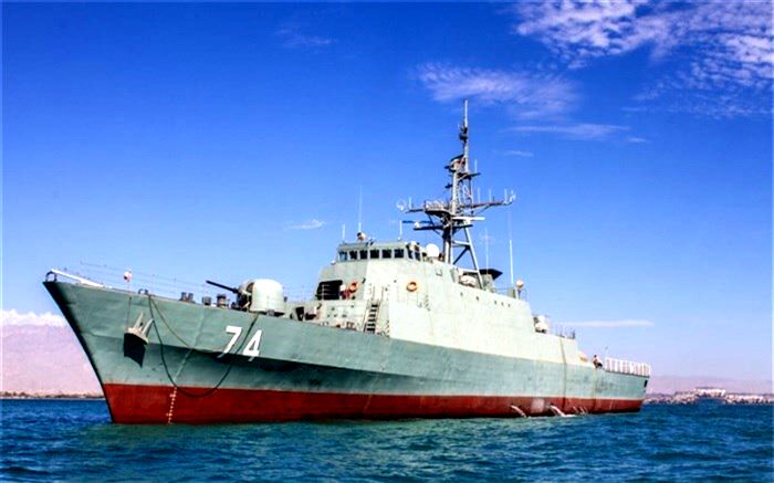 ناوشکن سهند به ناوگان نیروی دریایی ارتش ملحق شد