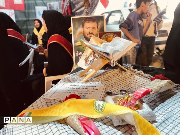 برپایی موکب سازمان دانش‌آموزی همراه با بسیج دانش‌آموزی در شهرستان فارسان