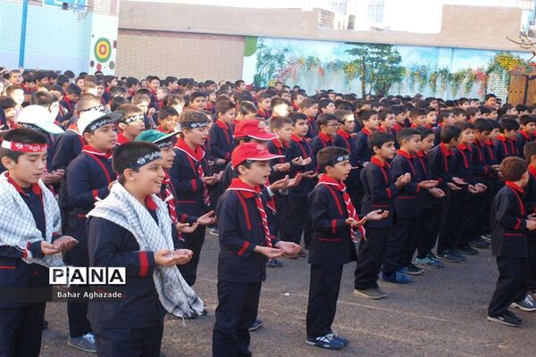 گرامیداشت هفته بسیج در فشافویه