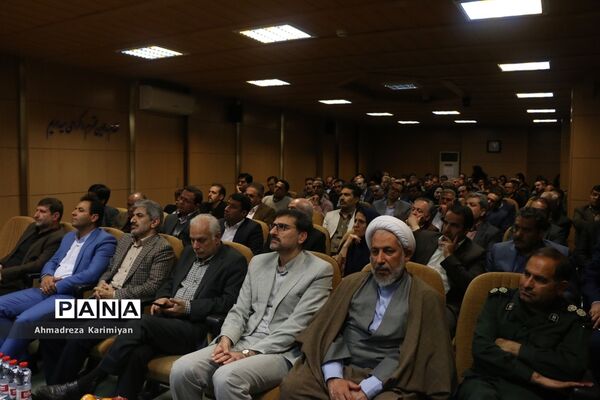 مراسم  معارفه مدیرکل اداره بیمه سلامت استان فارس